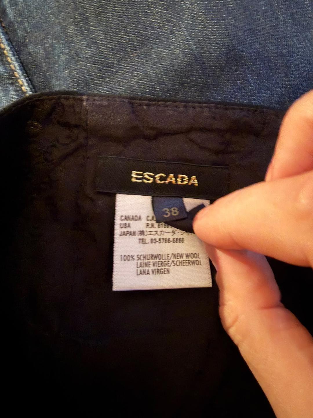 ESCADA Шерстяная юбка Escada — фото 2