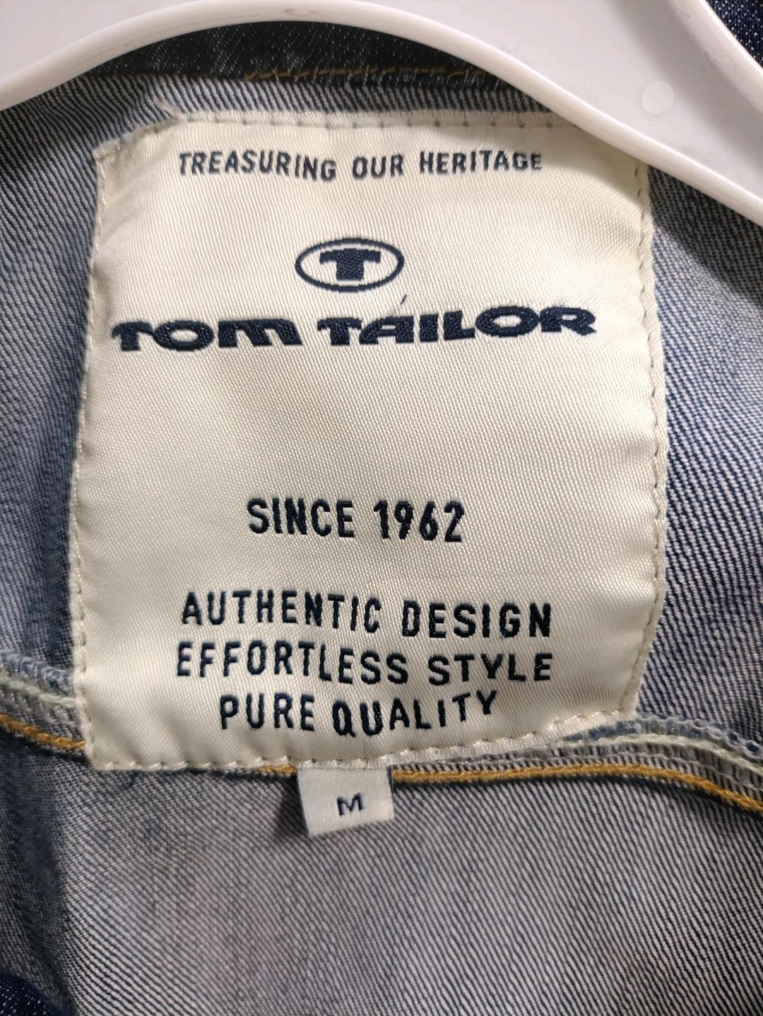 Tom Tailor Куртка Tom Tailor для девочки джинсовая 146 см 10-12 лет — фото 2