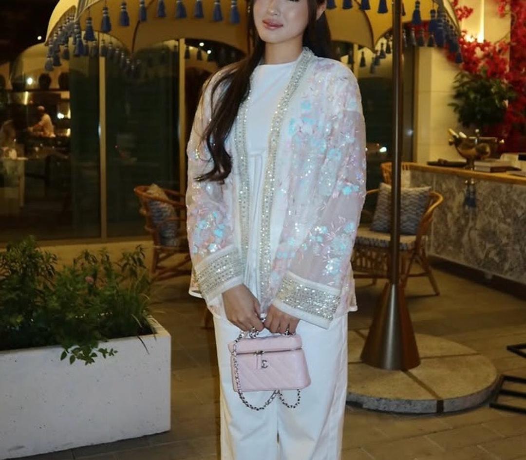 ОСТ Накидка с вышивкой и пайетками — фото 2