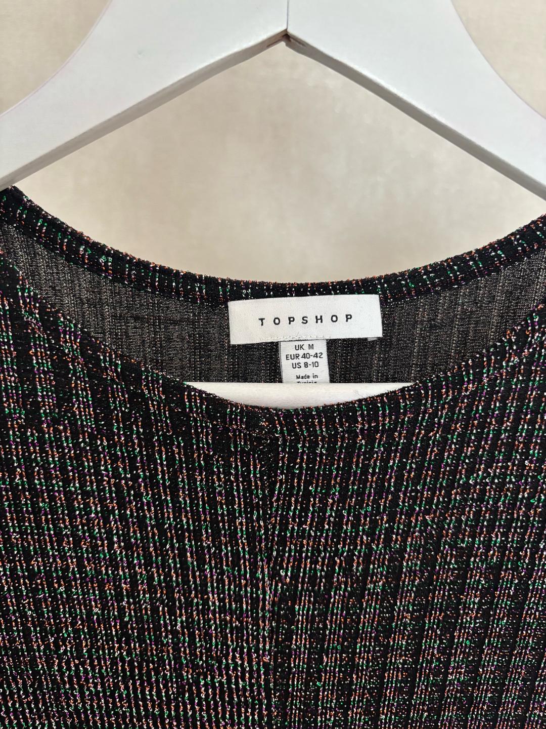 Topshop Платье Topshop с люрексом и открытой спиной ✨ — фото 2