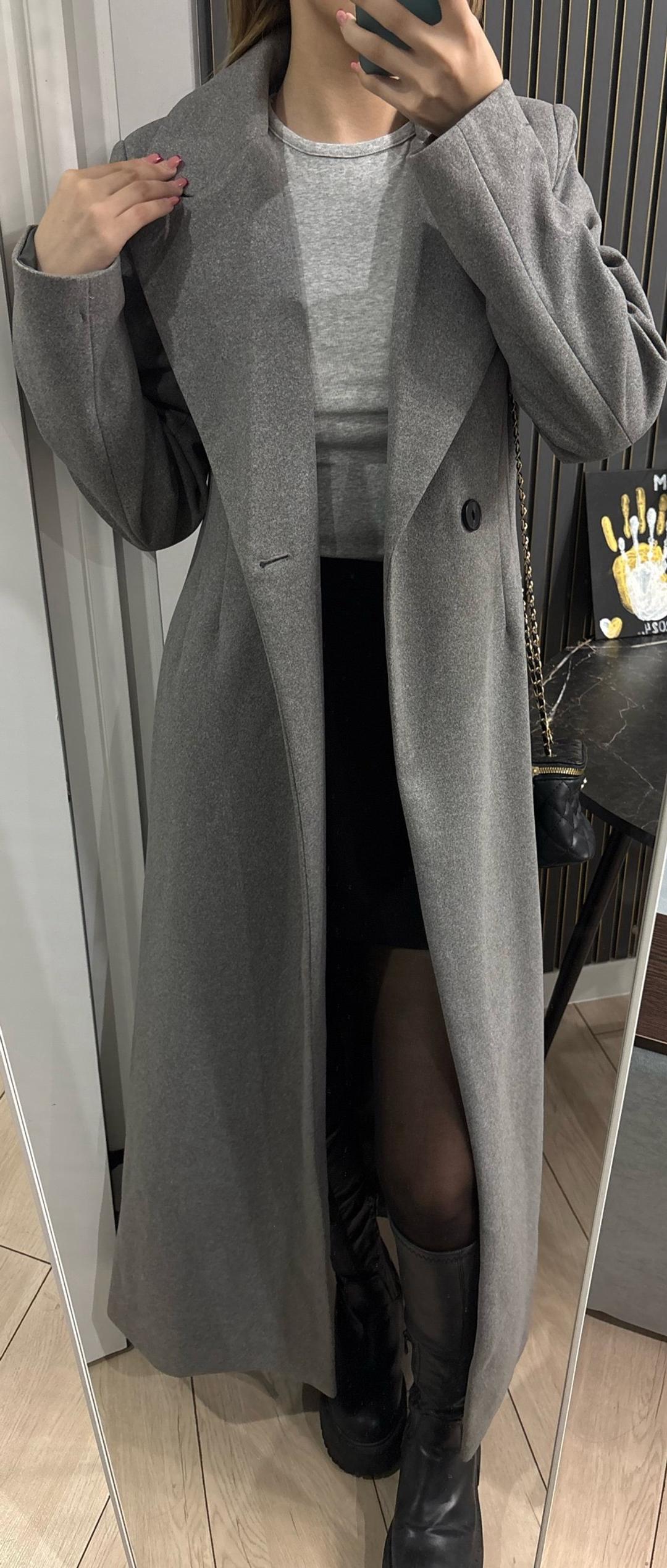 Zara Пальто женское длинное — фото 2