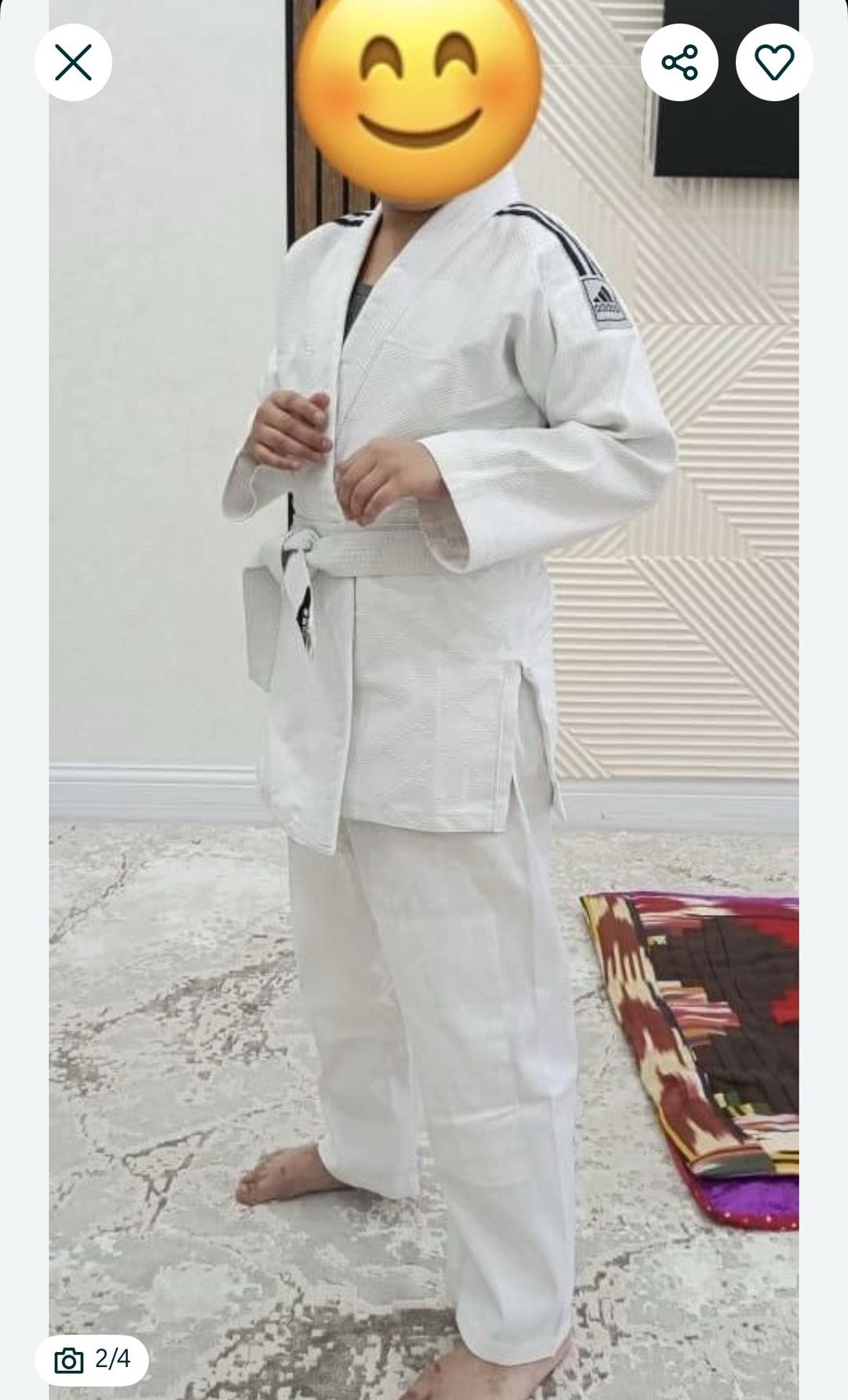Adidas Кимоно Adidas для мальчика — фото 2