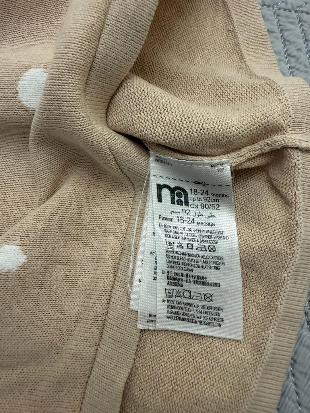 Mothercare Платье детское с оленем 18-24 мес — фото 2