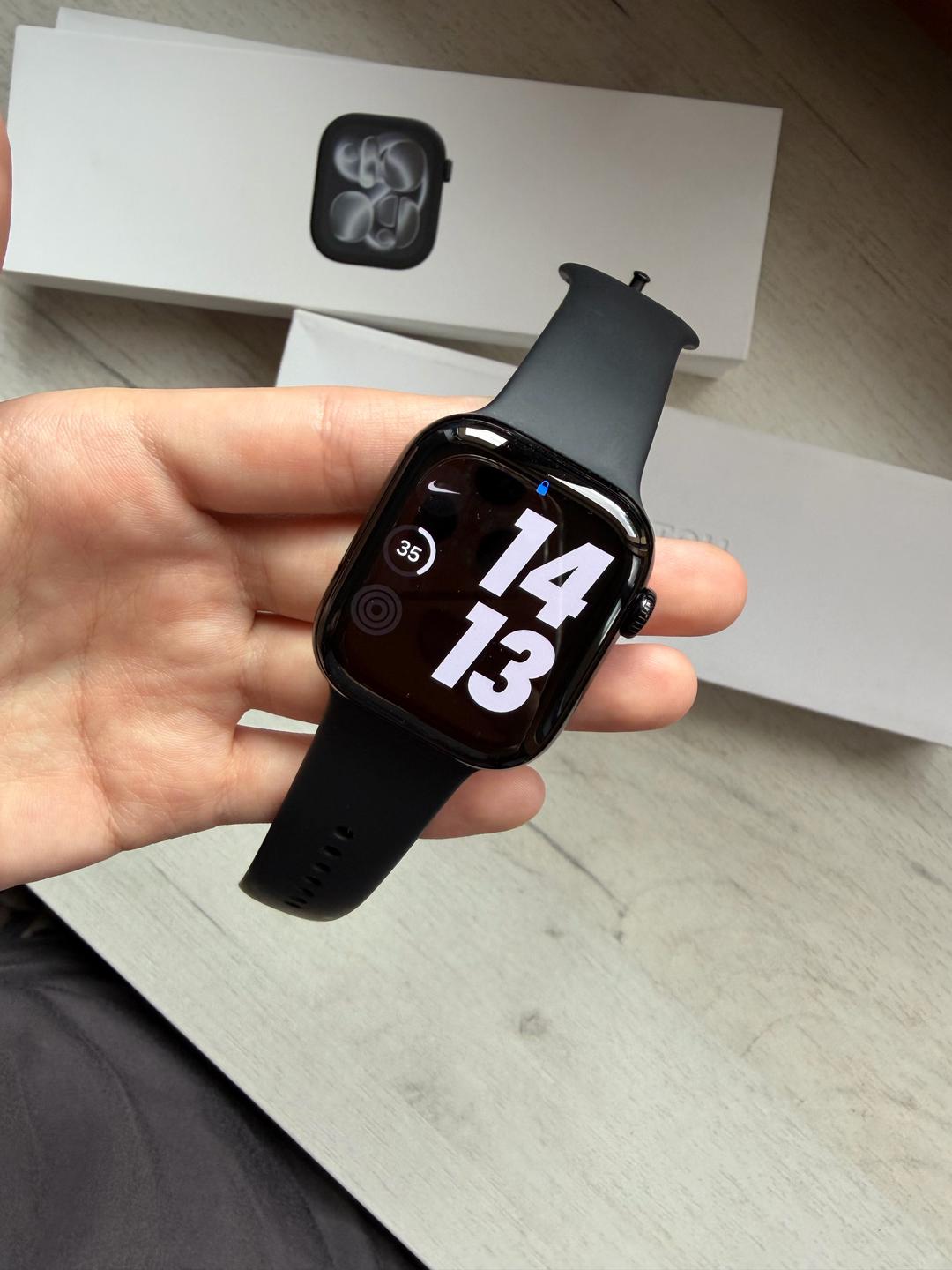 Apple черные Apple Watch, 11серия (последняя) — фото 2