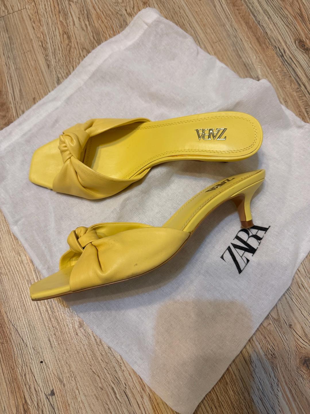 Zara ZARA мюли с узлом — фото 2