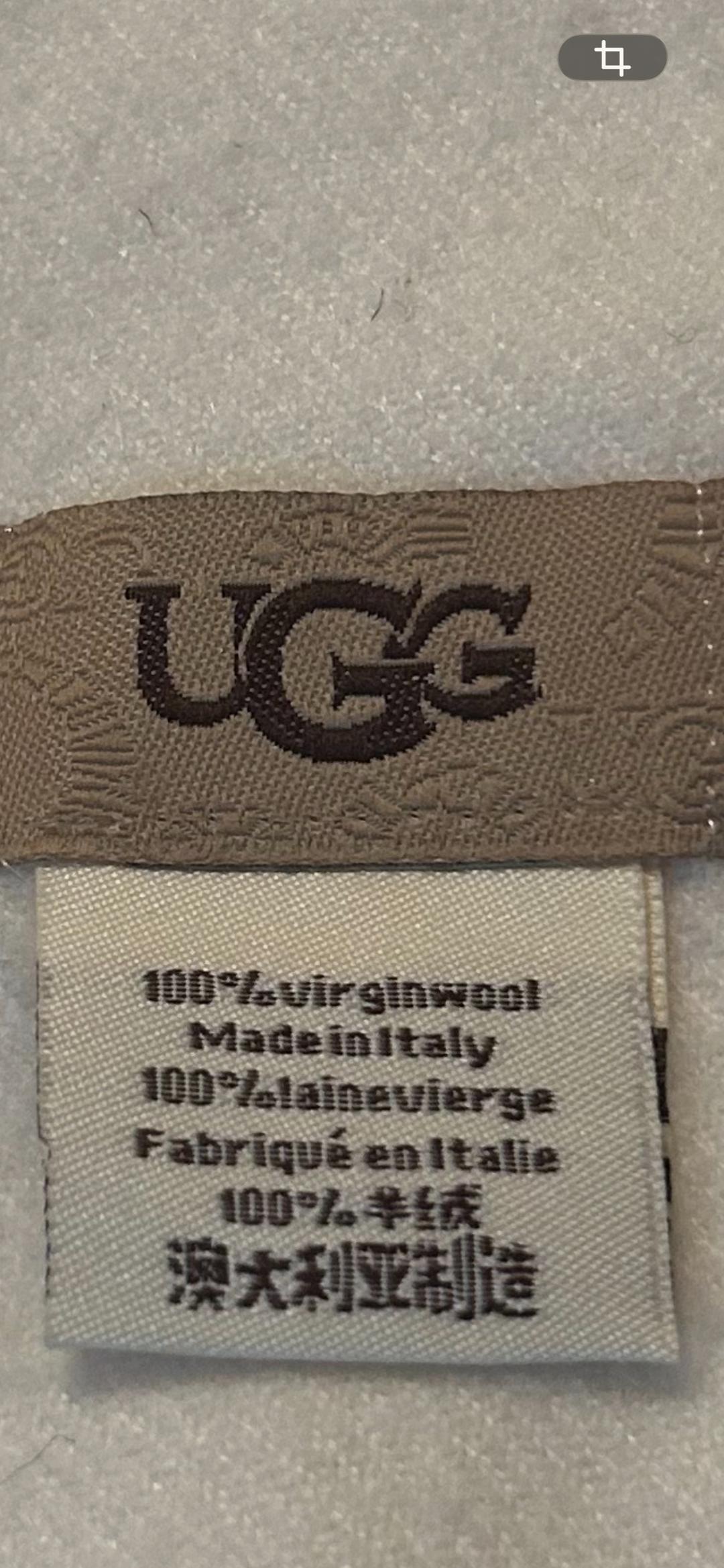 UGG Шарф белый ugg — фото 2