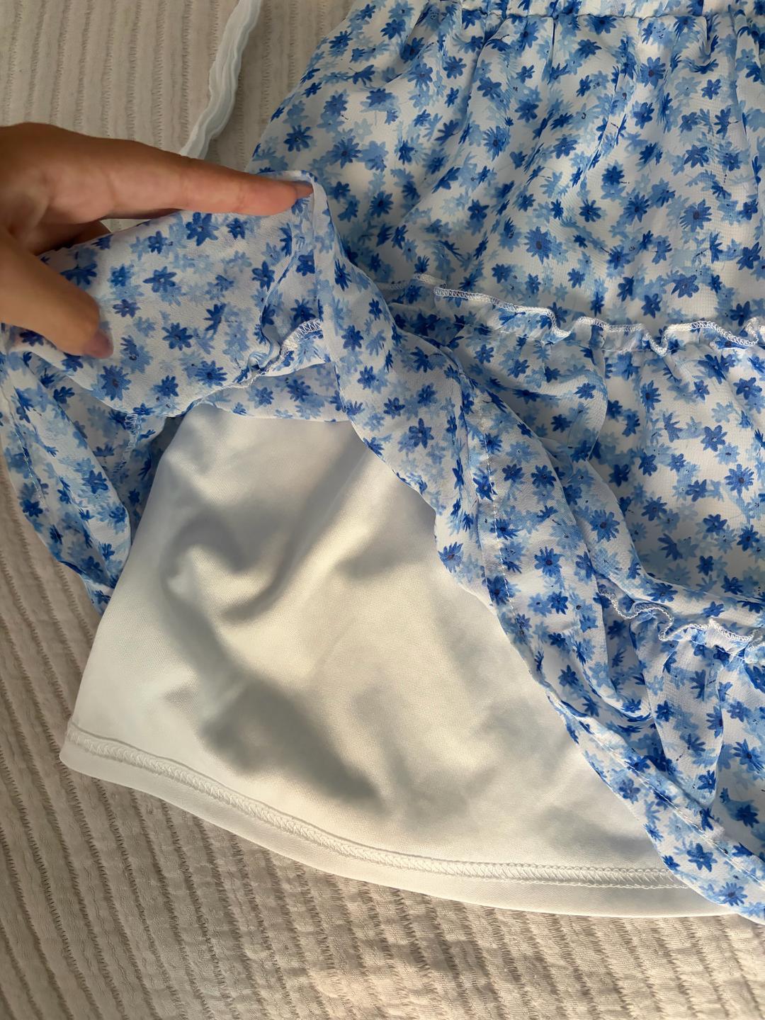 Zara Юбка с цветочным принтом — фото 2