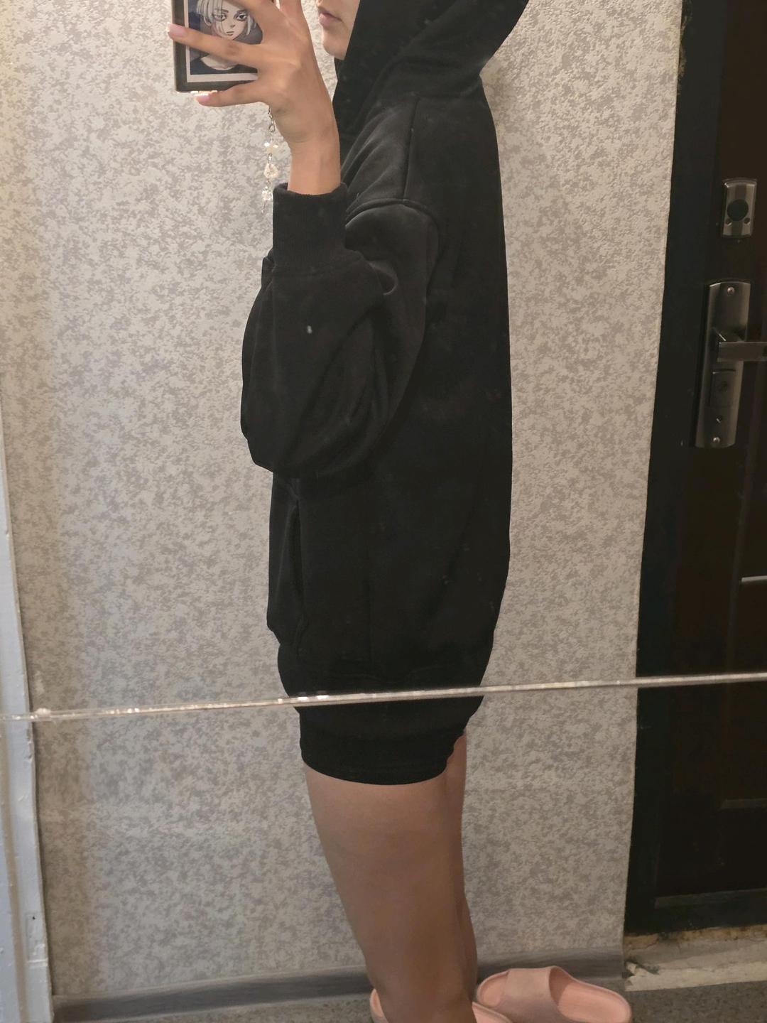 Новое плотное оверсайз зип-худи на флисе 420g — фото 2
