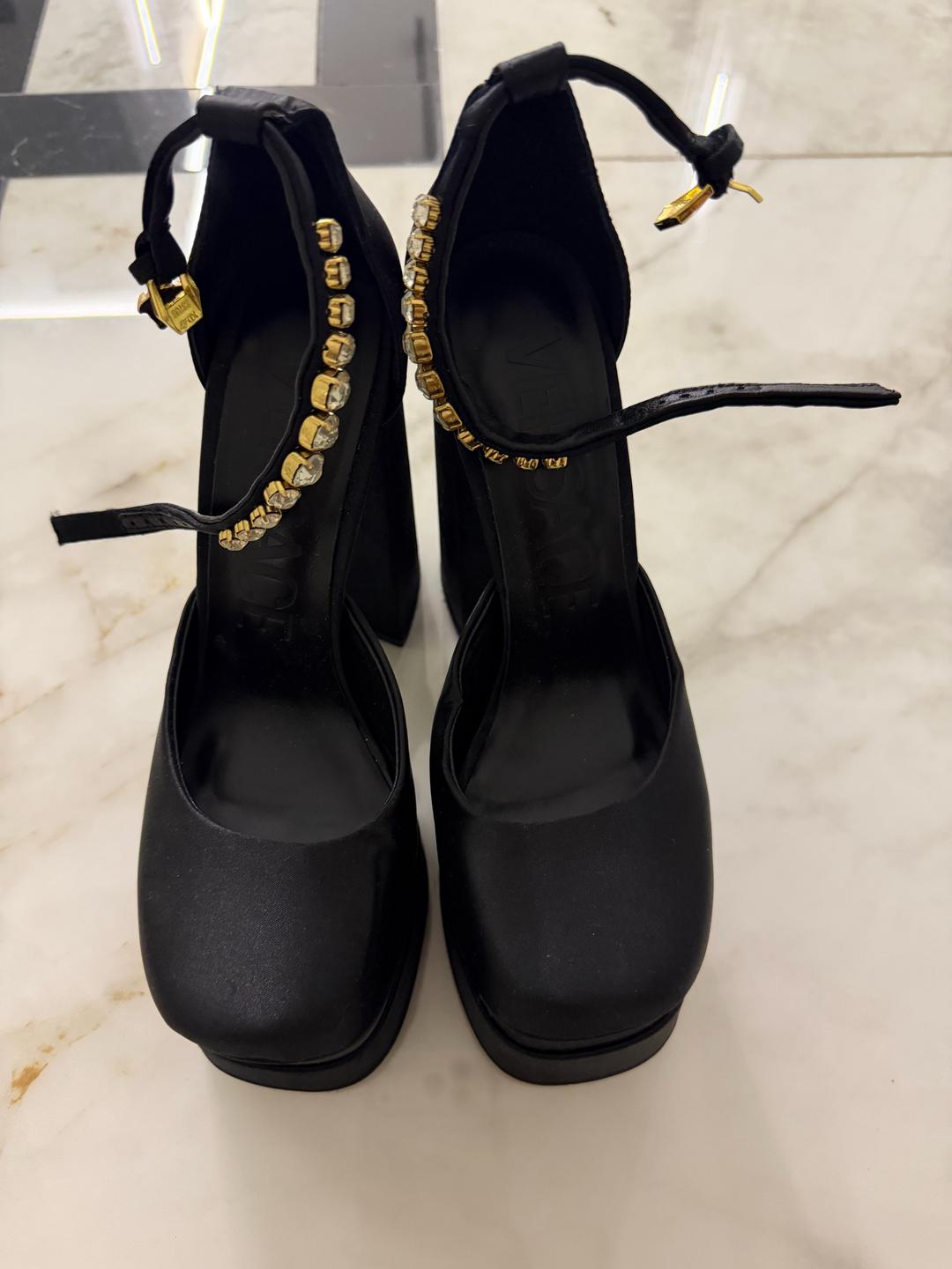 Versace Туфли Versace на платформе и высоком каблуке — фото 2