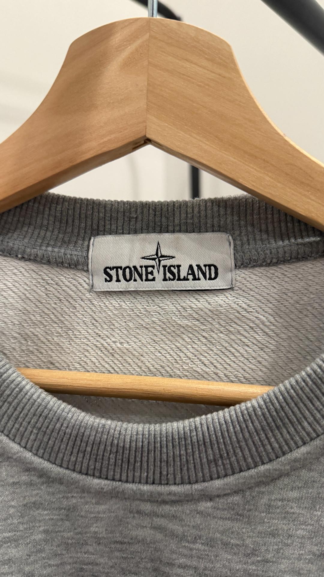 Stone Island Серый свитшот Stone Island — фото 2