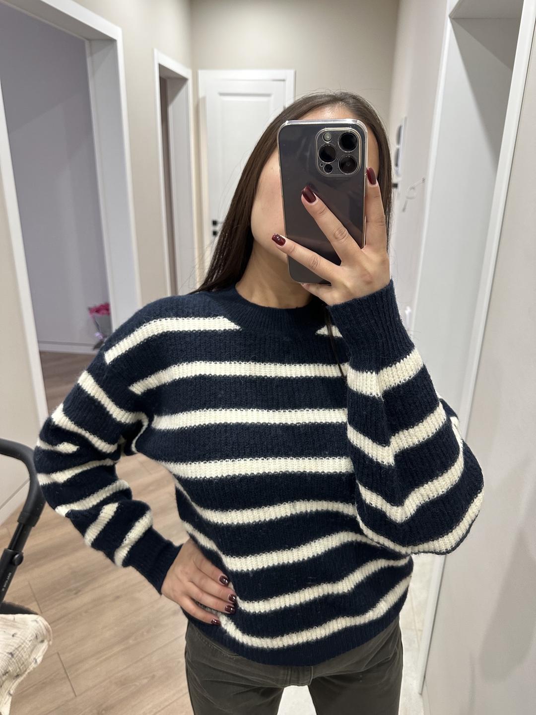 H&M кофта в полоску  — фото 2