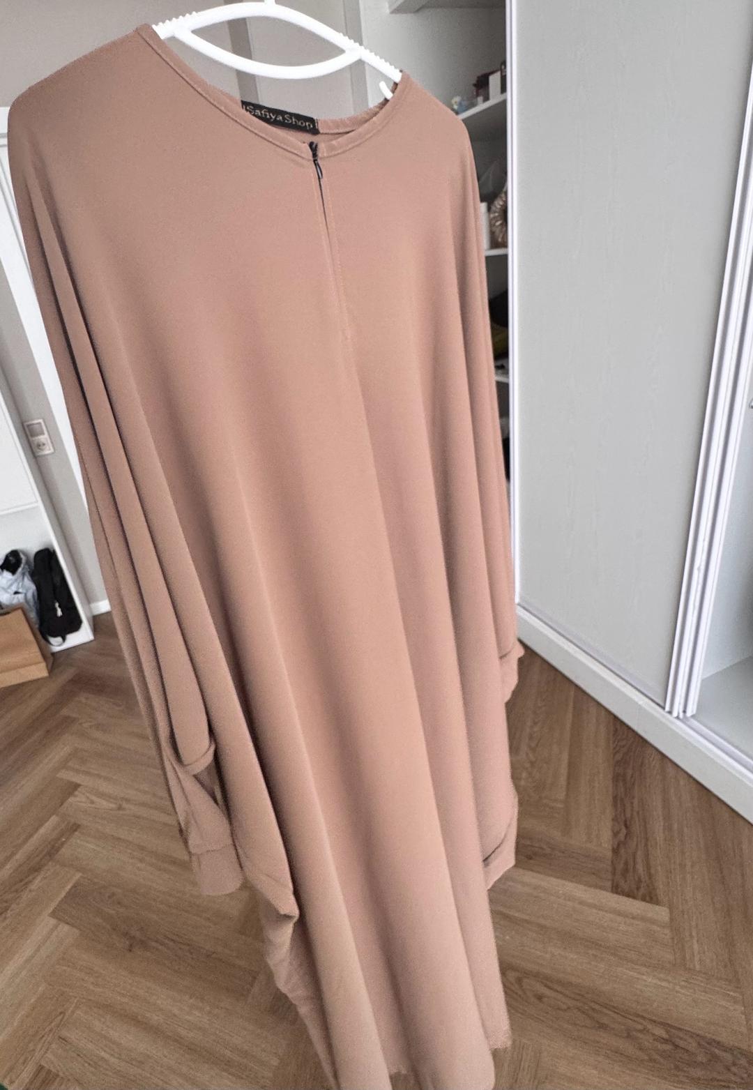 Safiya shop Светло коричневое платье по шариату — фото 2
