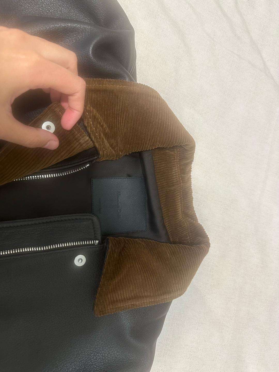 Massimo Dutti Кожаная куртка Massimo Dutti — фото 2
