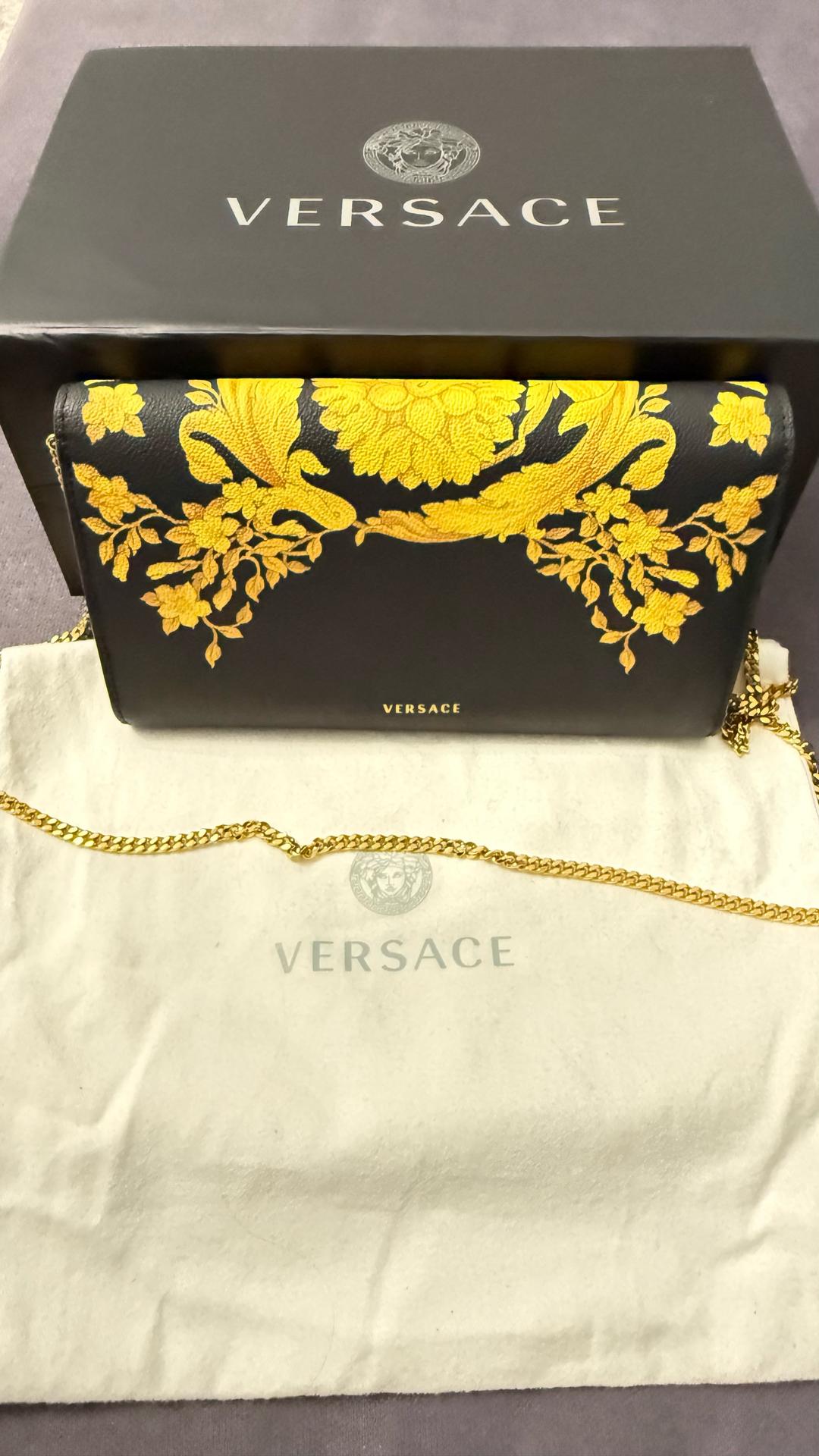 Versace VERSACE клатч на цепочке — фото 2