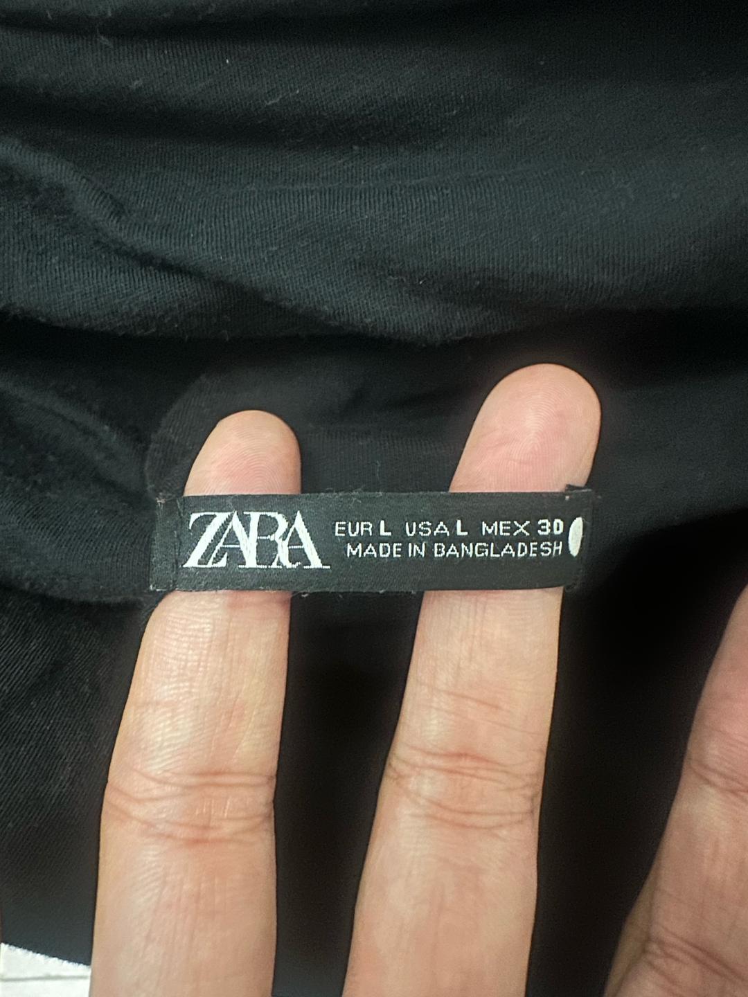 Zara Черный топ ZARA — фото 2