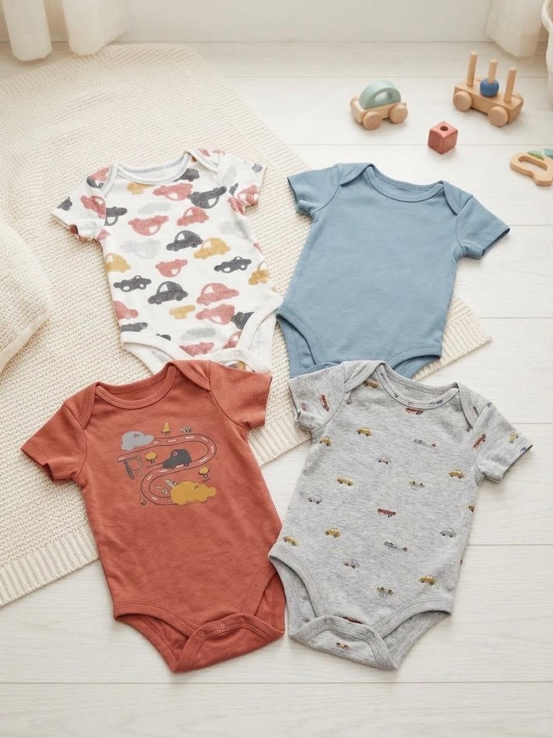 Carter's набор удобных и ярких летних бодиков — фото 2
