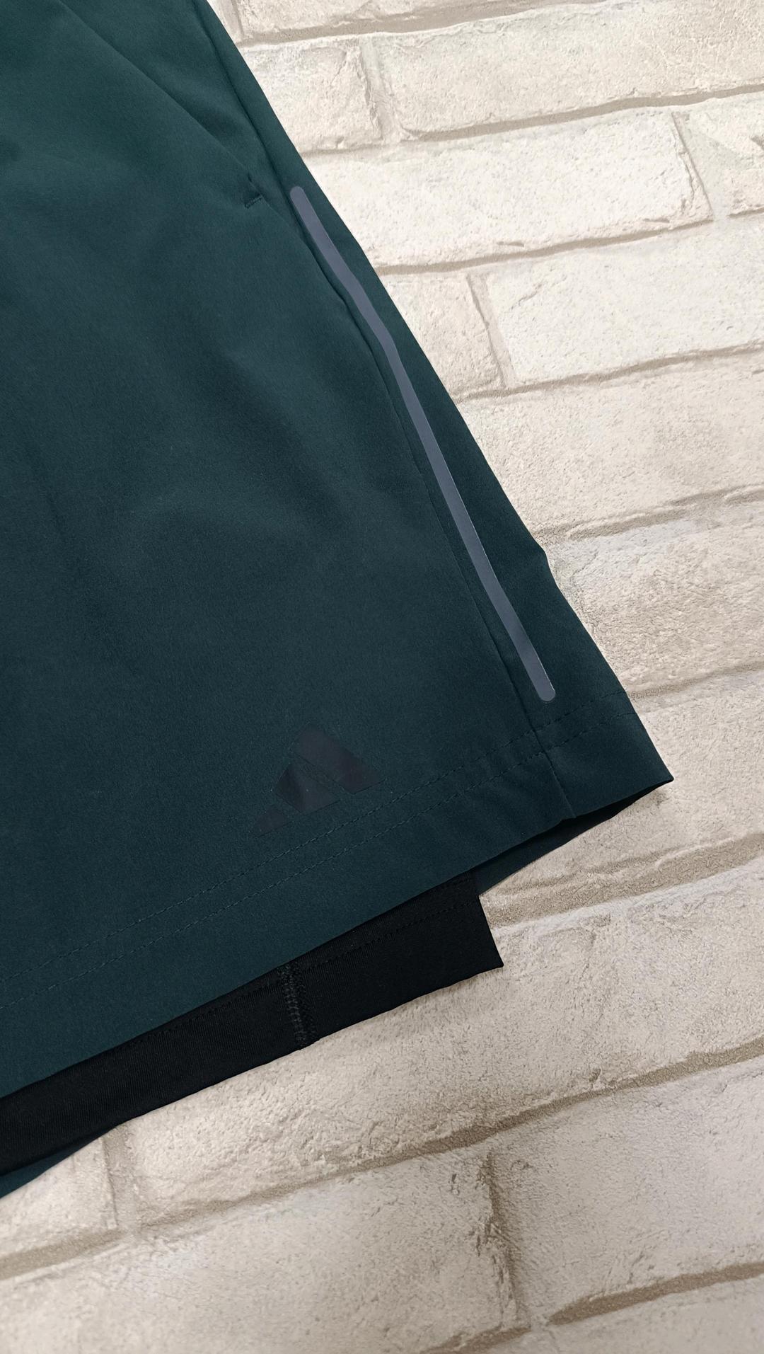 Adidas Мужские спортивные шорты для йоги 2 в1 — фото 2