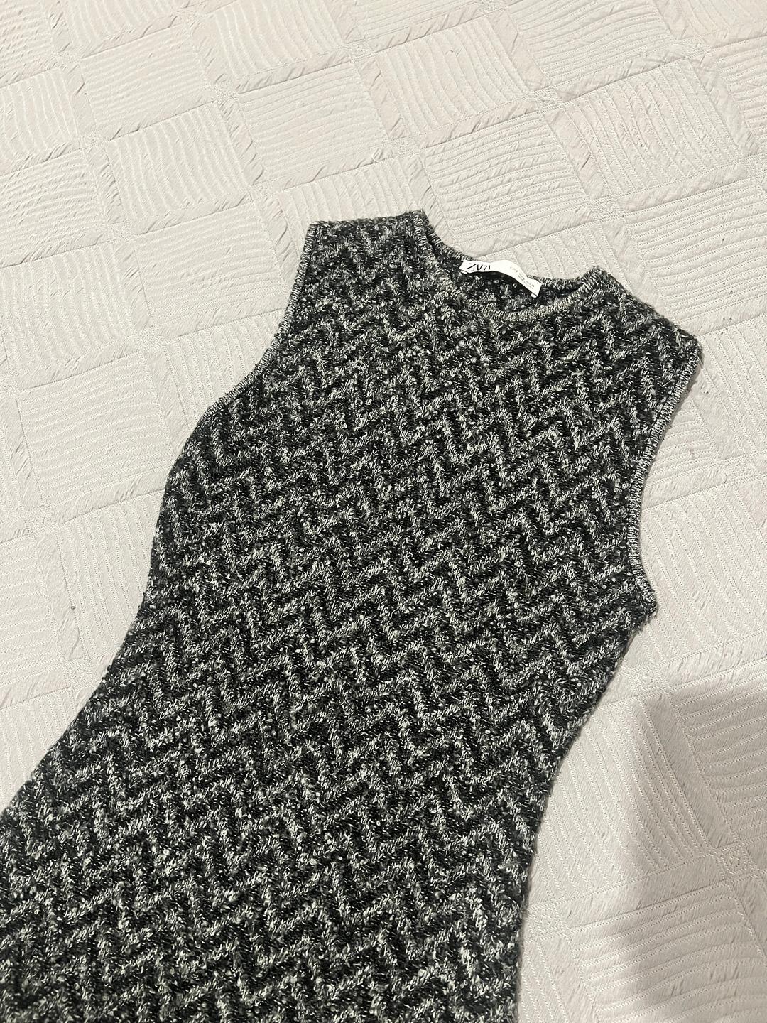 Zara Zara трикотажное платье — фото 2