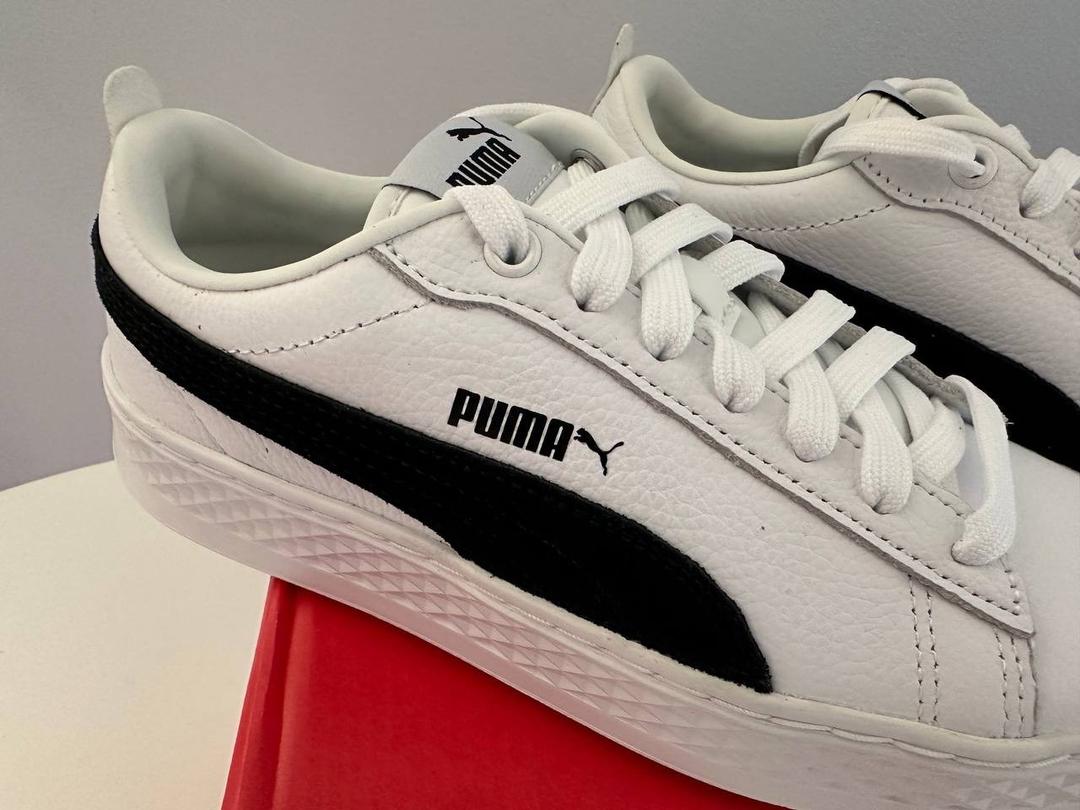 Puma Белые кеды puma — фото 2