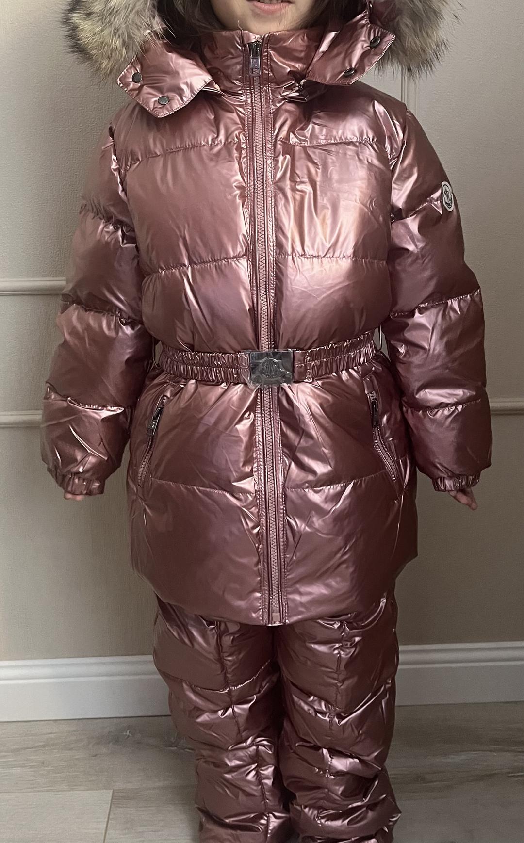 Moncler Зимний комплект куртка комбинезон — фото 2