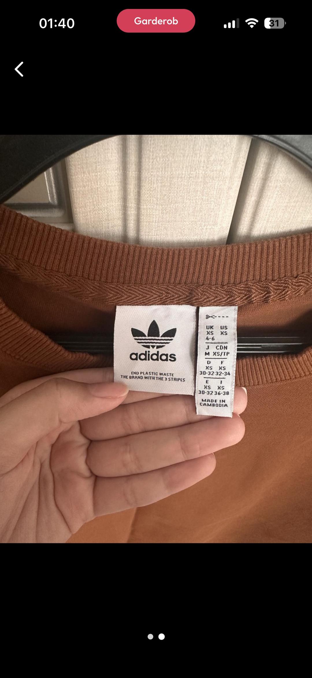 Adidas Футболка adidas — фото 2