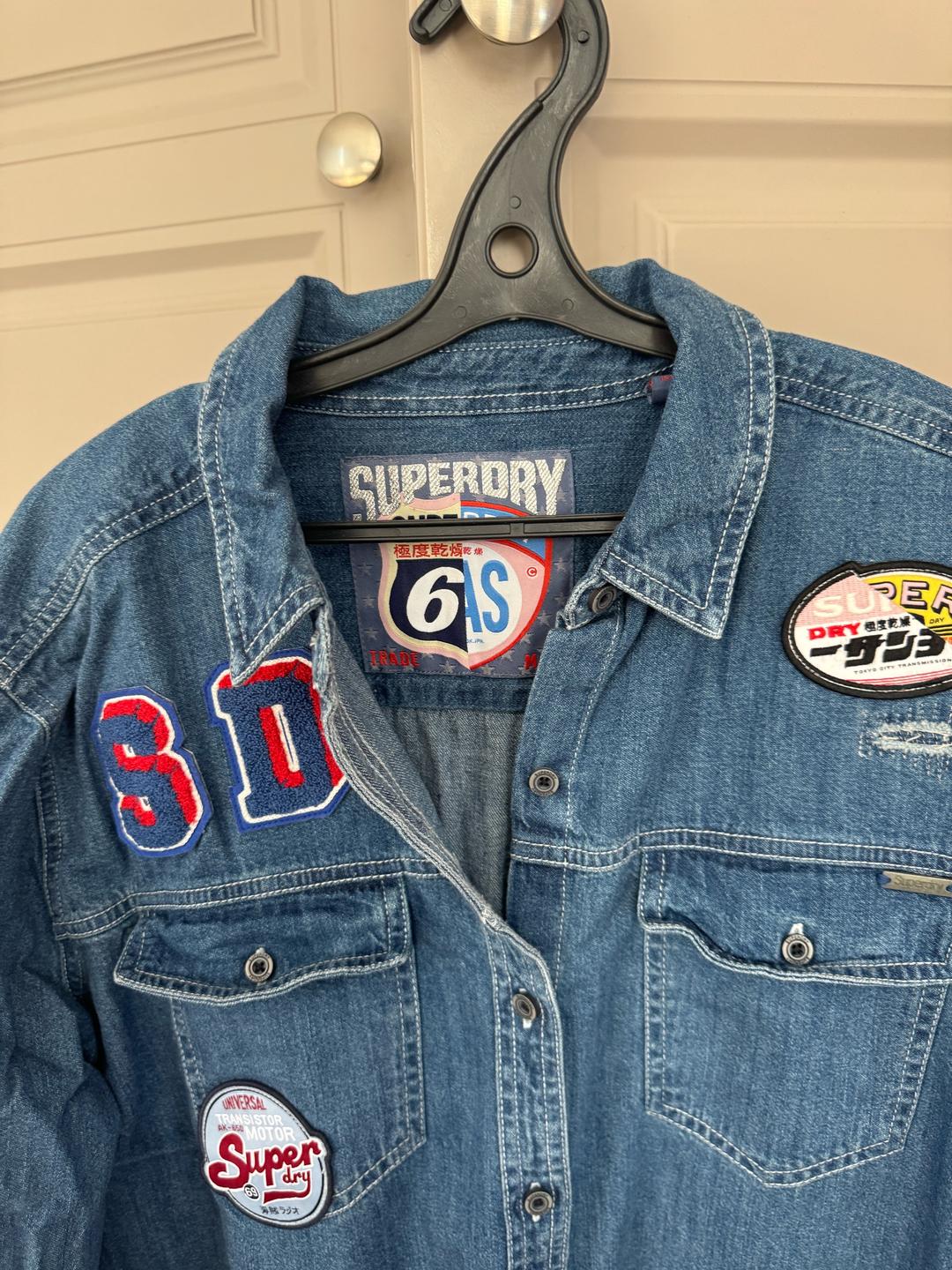 Superdry Рубашка superdry женская джинсовая — фото 2