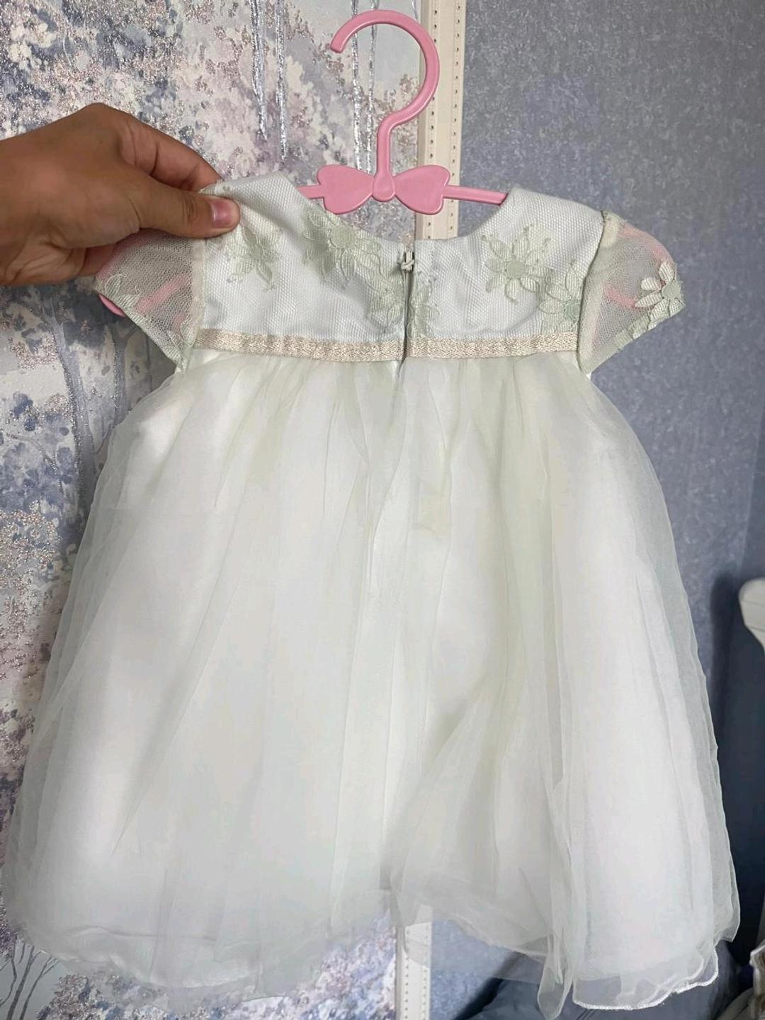 Нет бренда ✨ Нарядное детское платье ✨ Очень нежное и красивое платьице в светло-мятном отк — фото 2