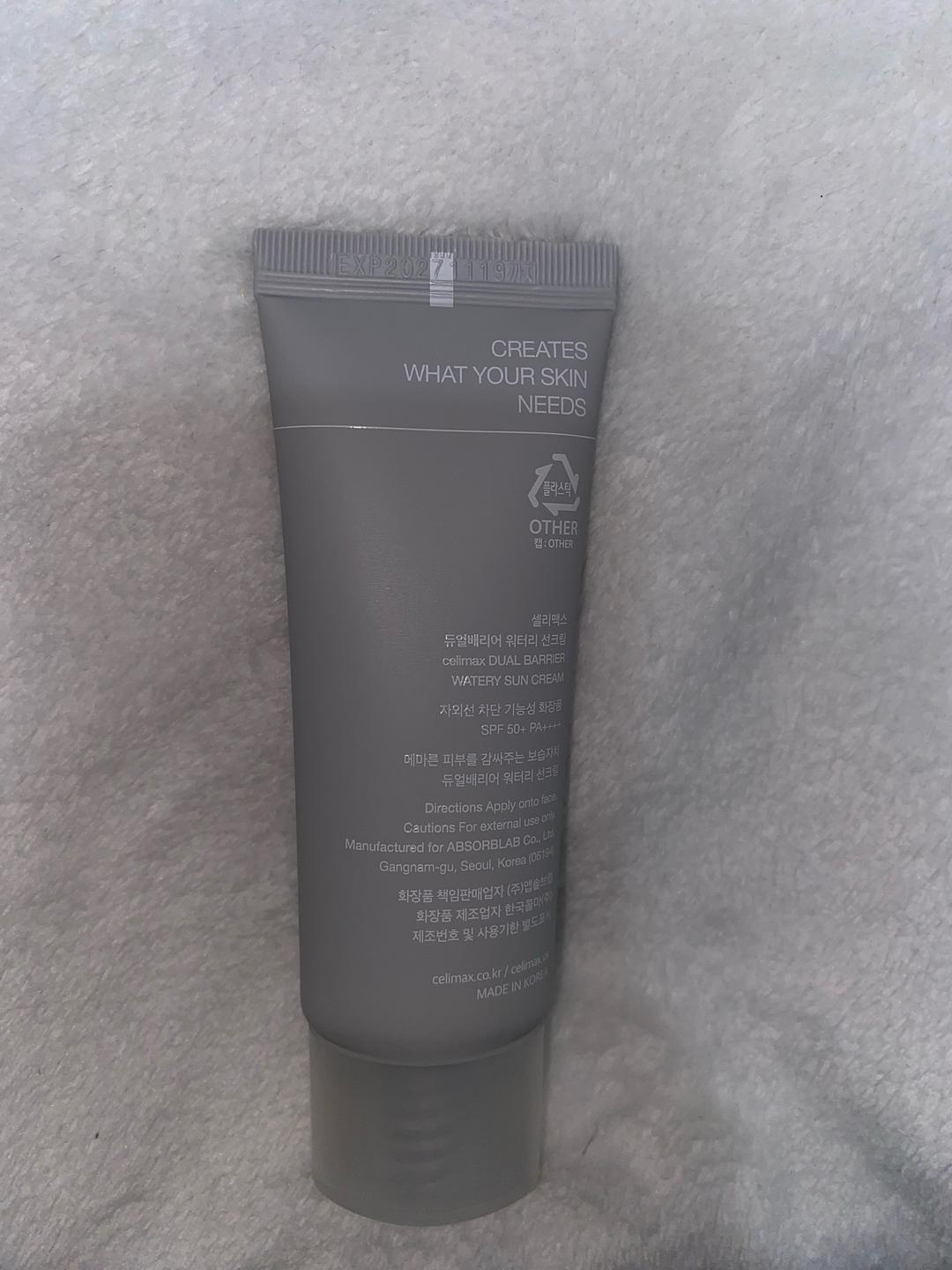 Celimax Celimax крем Dual Barrier Watery Sun SPF50 для лица, для зоны декольте 40 мл — фото 2