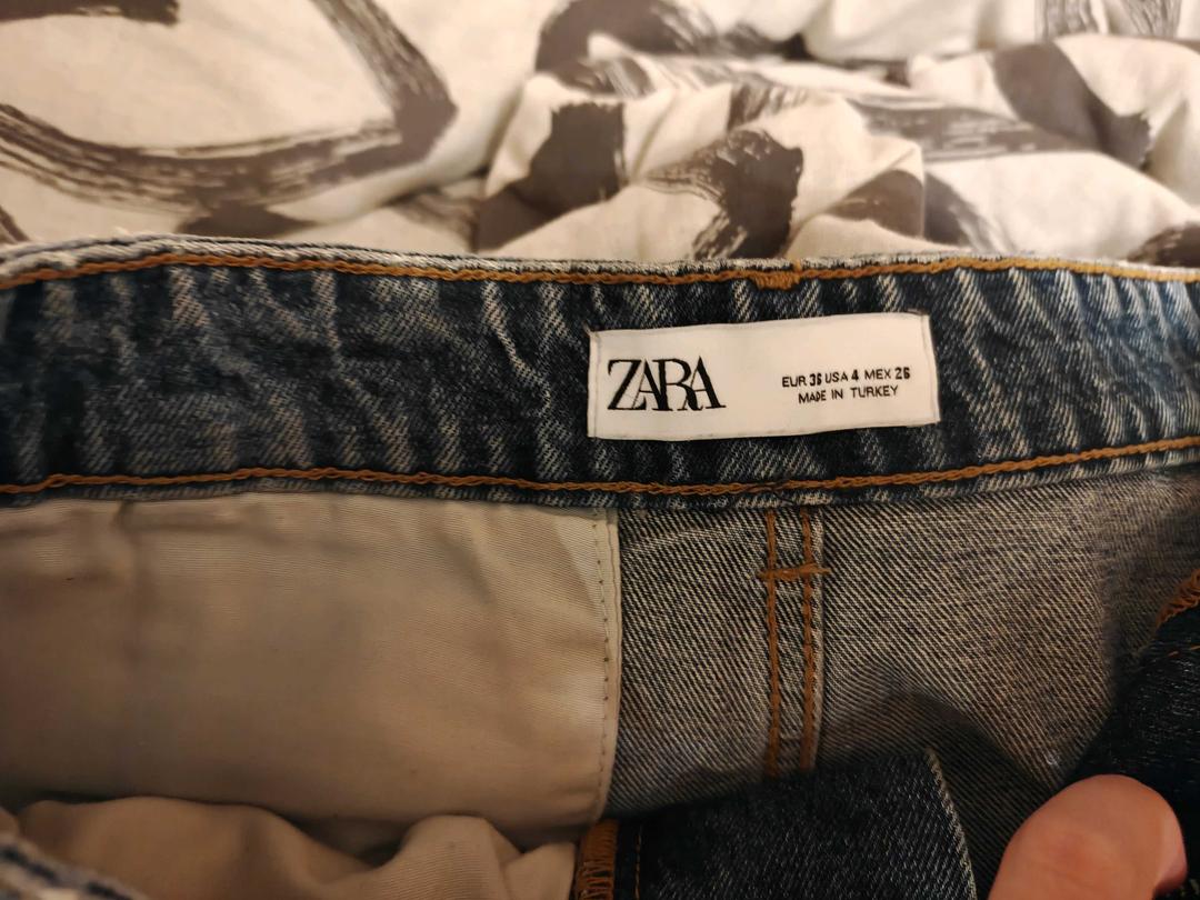 Zara Синие джинсы Zara EUR 36 — фото 2