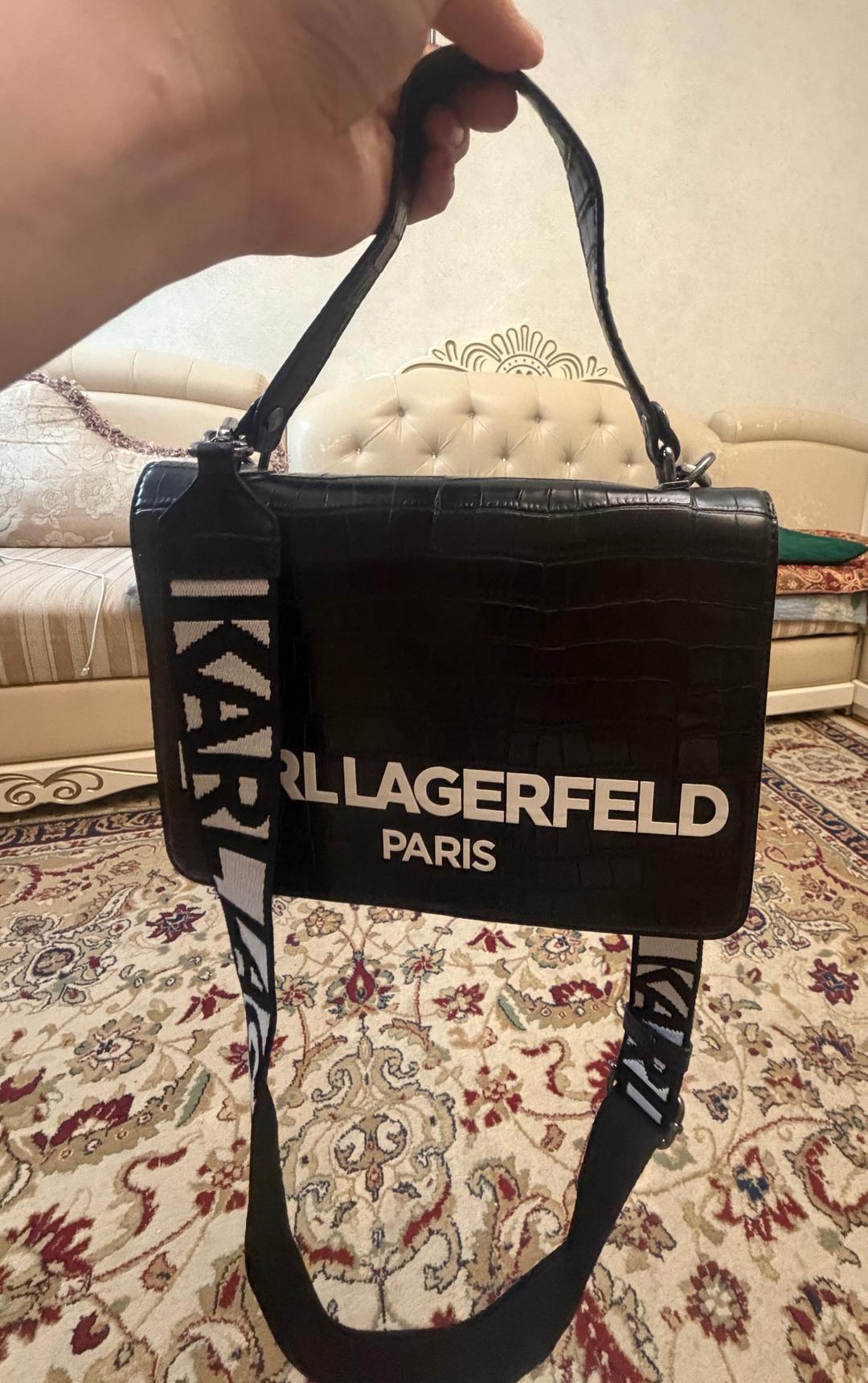 Karl Lagerfeld Кожаная сумка Karl Lagerfeld — фото 2