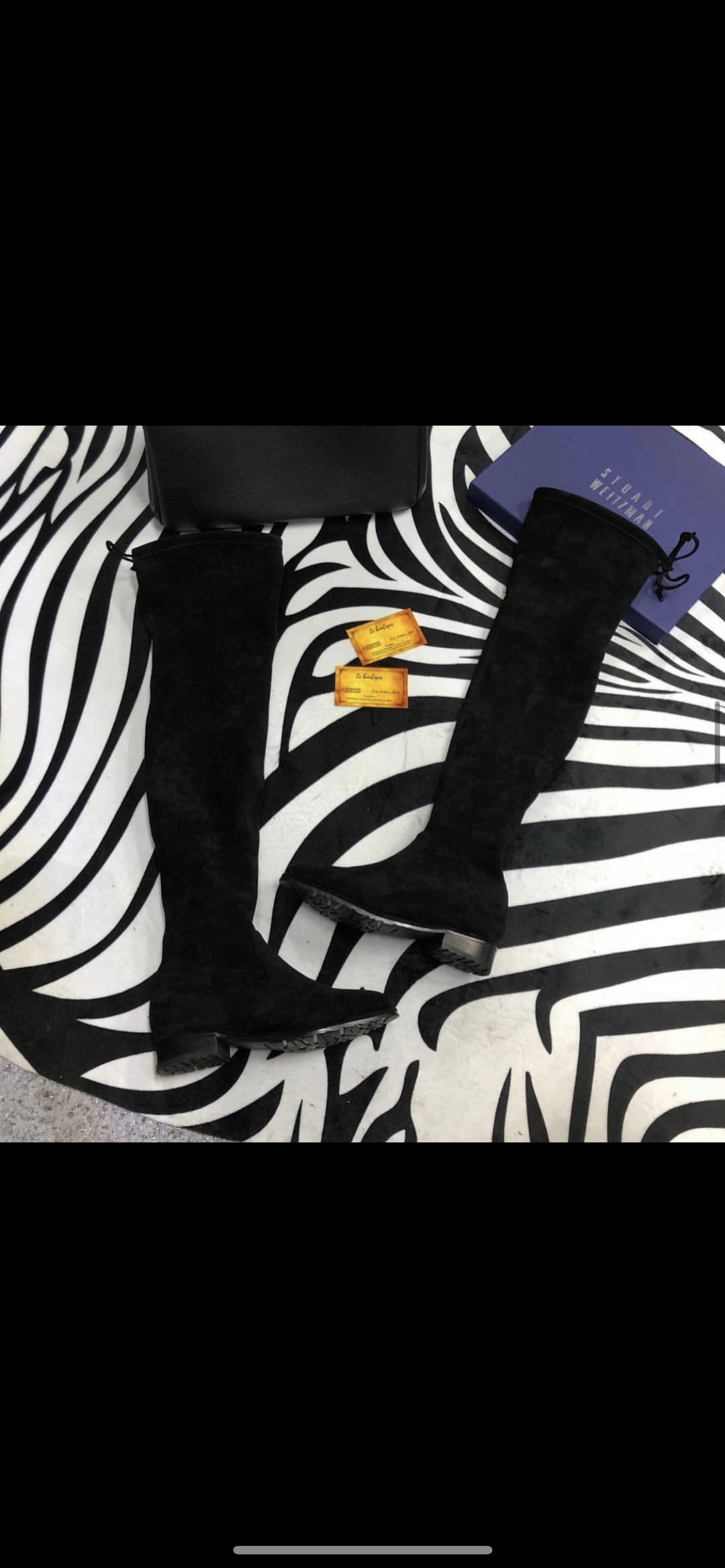 Stuart Weitzman Ботфорты натуралка  осень-весна 35/36 — фото 2