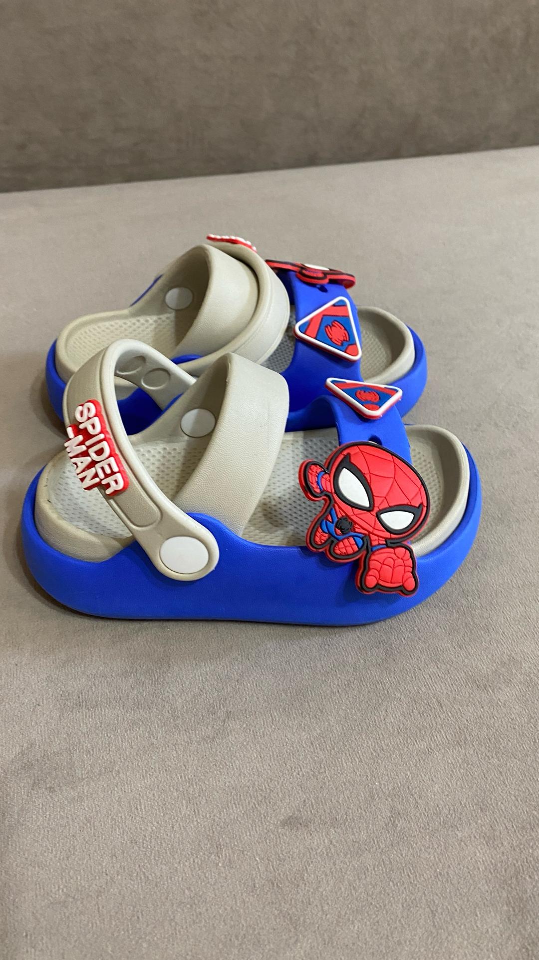 Spider-Man Детские сандалии с принтом Человек-паук, Сланцы — фото 2