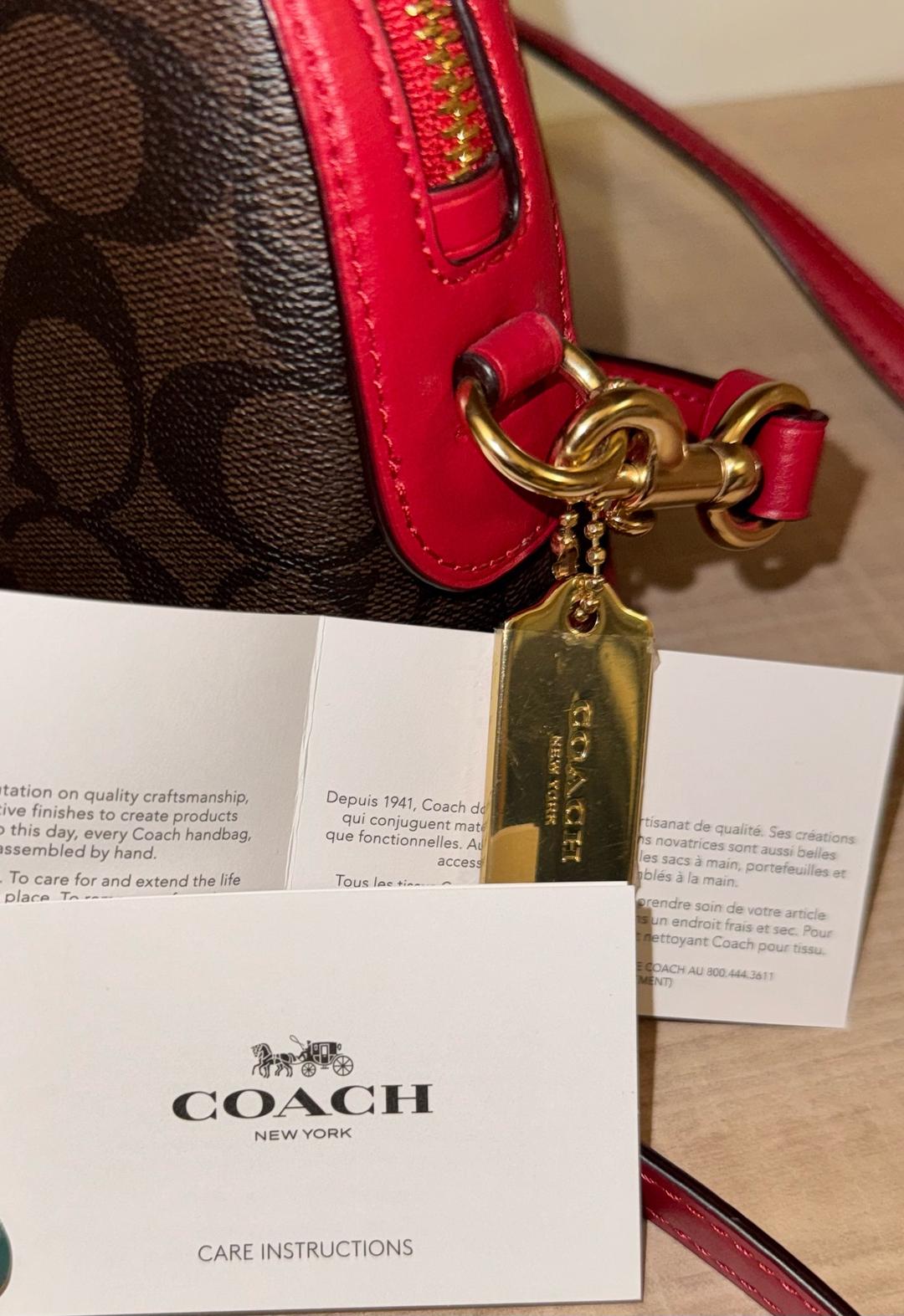 Coach Сумка Coach Signature Dome Crossbody bag (model F76674) — фото 2