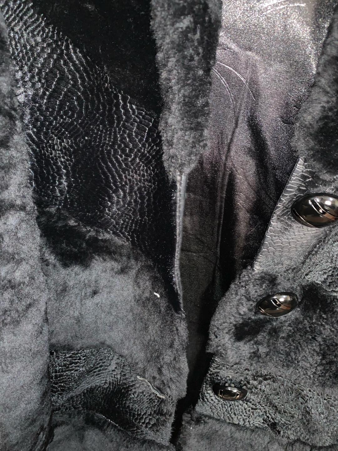ORUÇ LEATHER & FUR Женская дублёнка из натуральной овчины / каракуля (шерлинга) — фото 2
