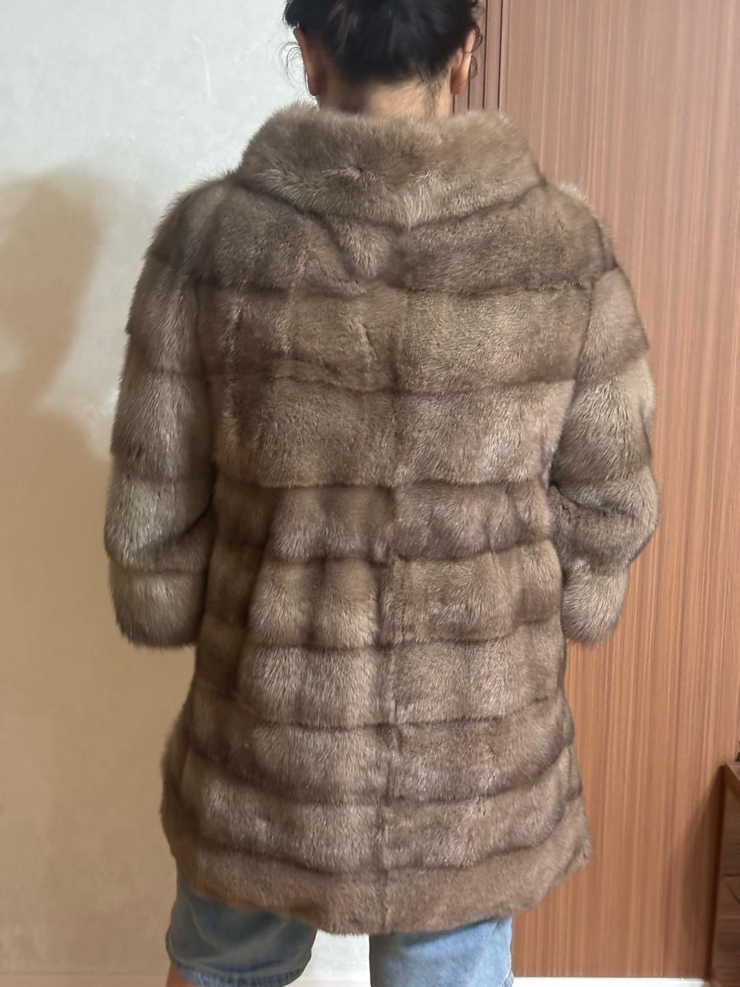 Нет бренда Шуба из норки — фото 2