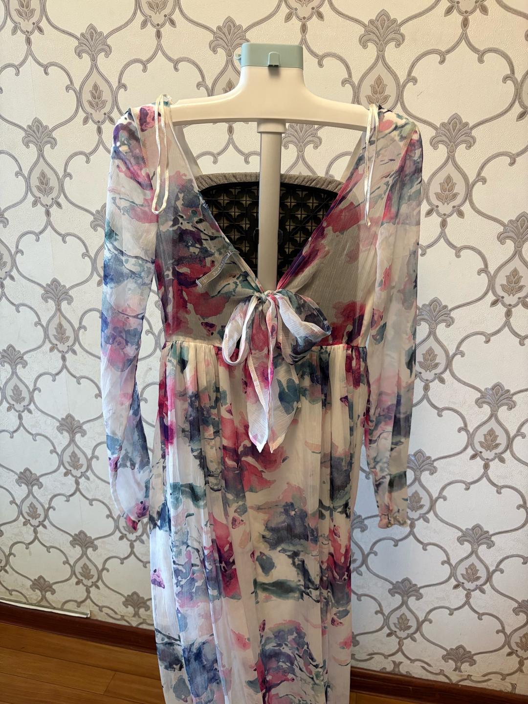 Zara Платье в пол от Zara — фото 2
