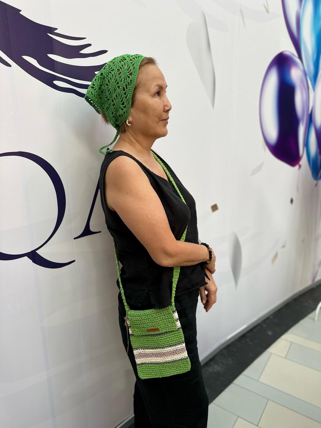 ami.knit Комплект мини сумочка и косынка — фото 2