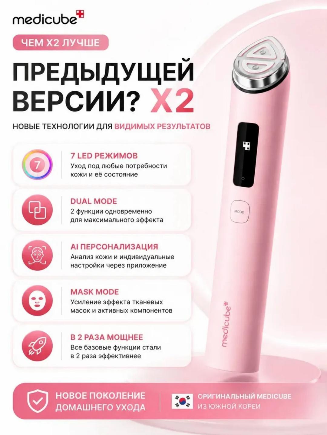 Medicube Аппарат для ухода за кожей лица medicube — фото 2