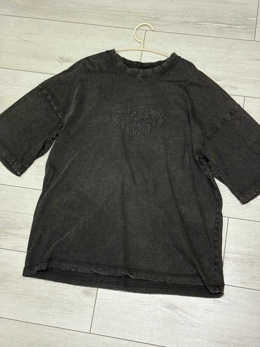 Pull & Bear Футболка оверсайз с принтом — фото 2