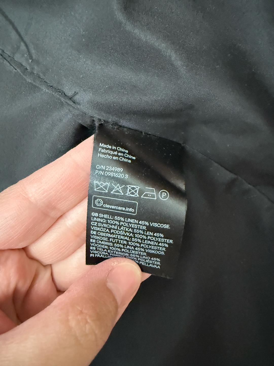 H&M Льняная безрукавка HM — фото 2
