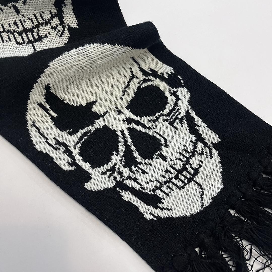 skull Шарф с черепами — фото 2