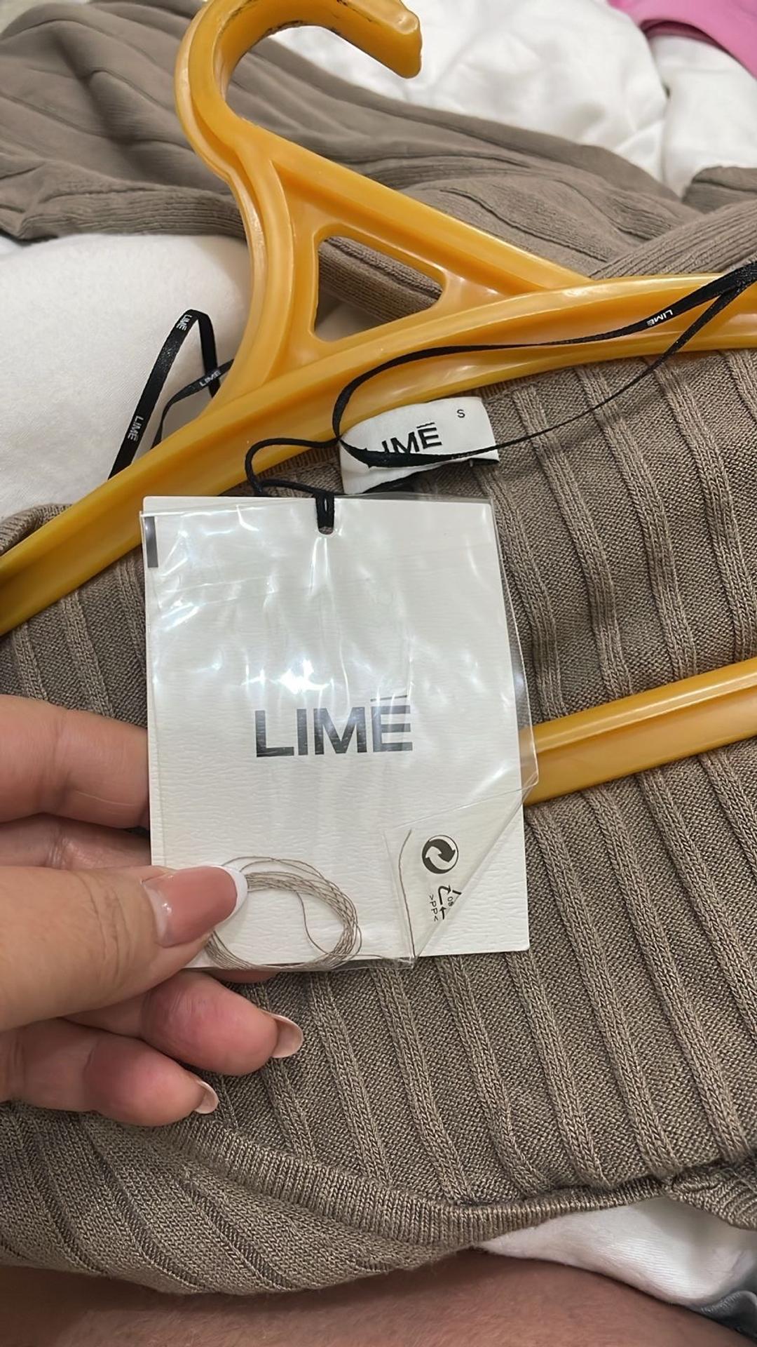 Lime Платье бежевый — фото 2