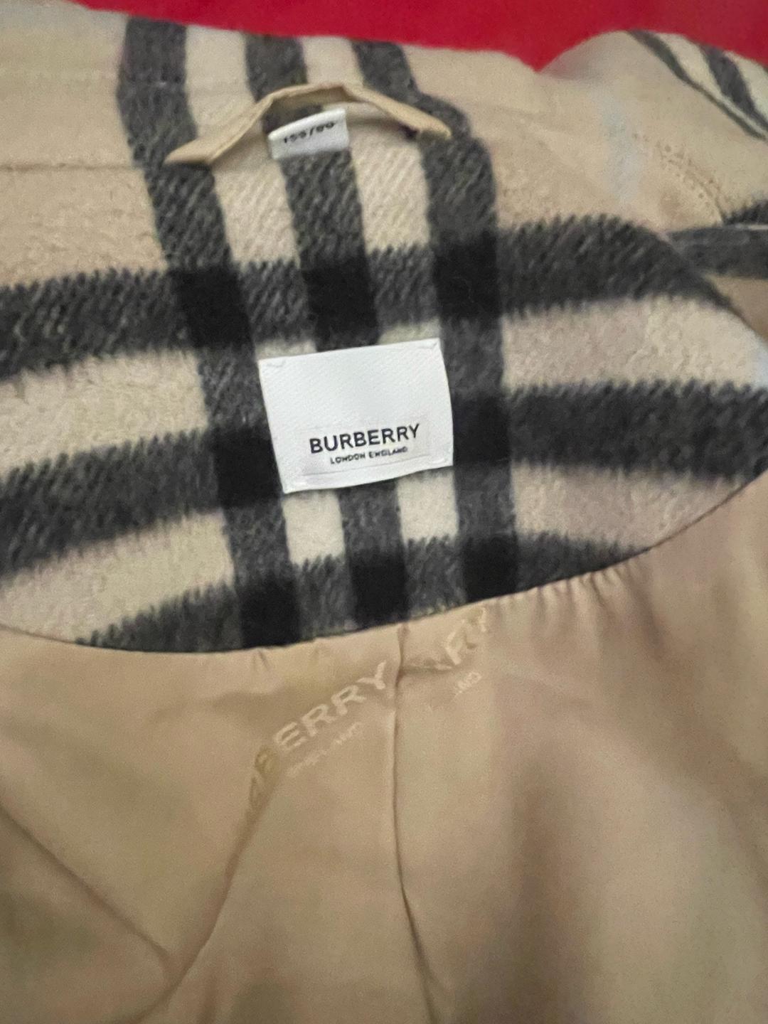Burberry Burberry шерстяное пальто — фото 2