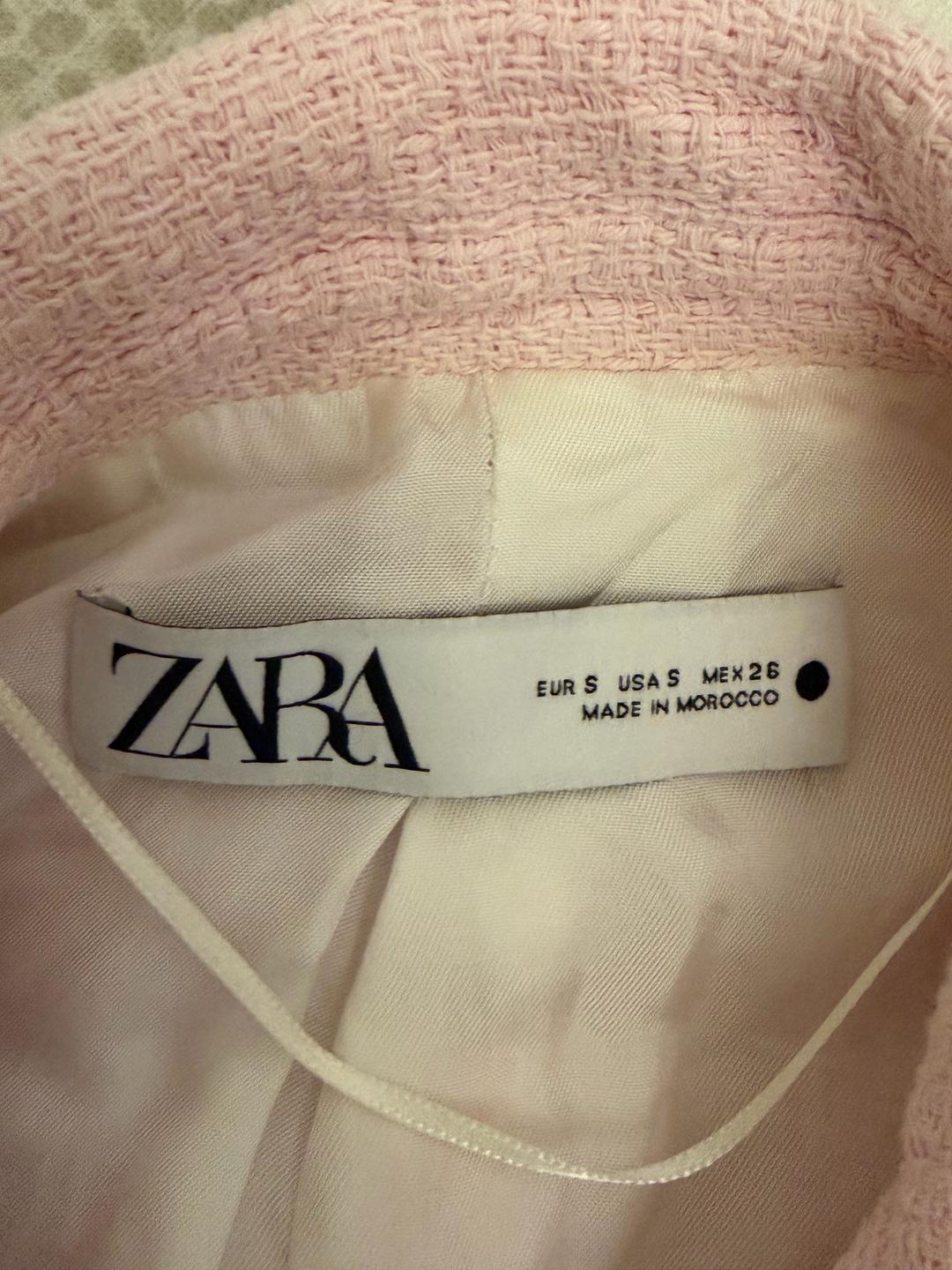 Zara Розовый пиджак ZARA — фото 2