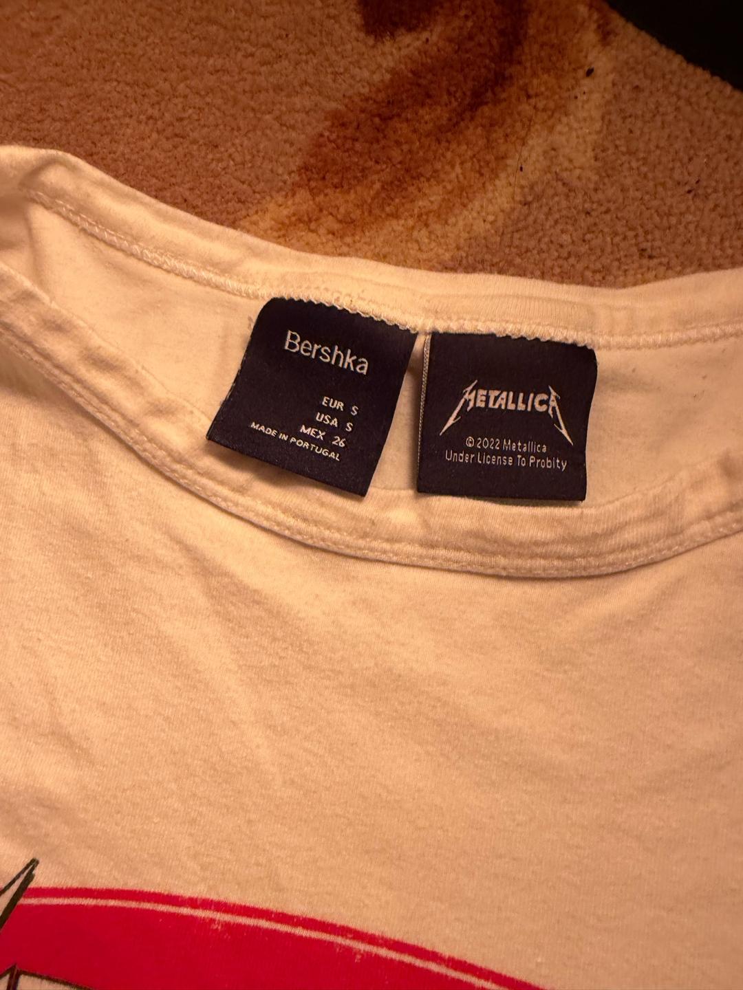 Bershka Футболка Bershka Metallica — фото 2
