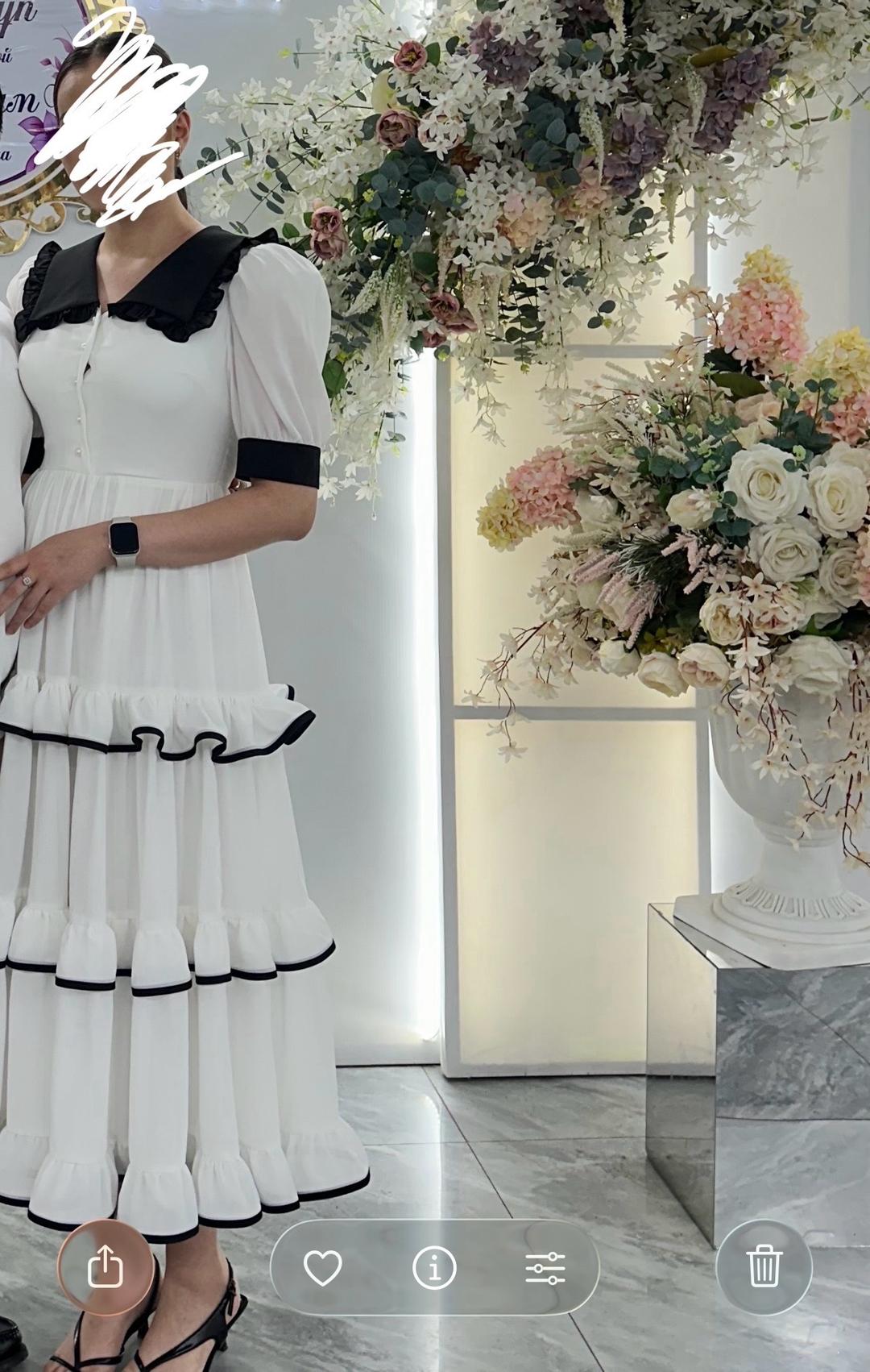 Aisha ash fashion Белое платье — фото 2