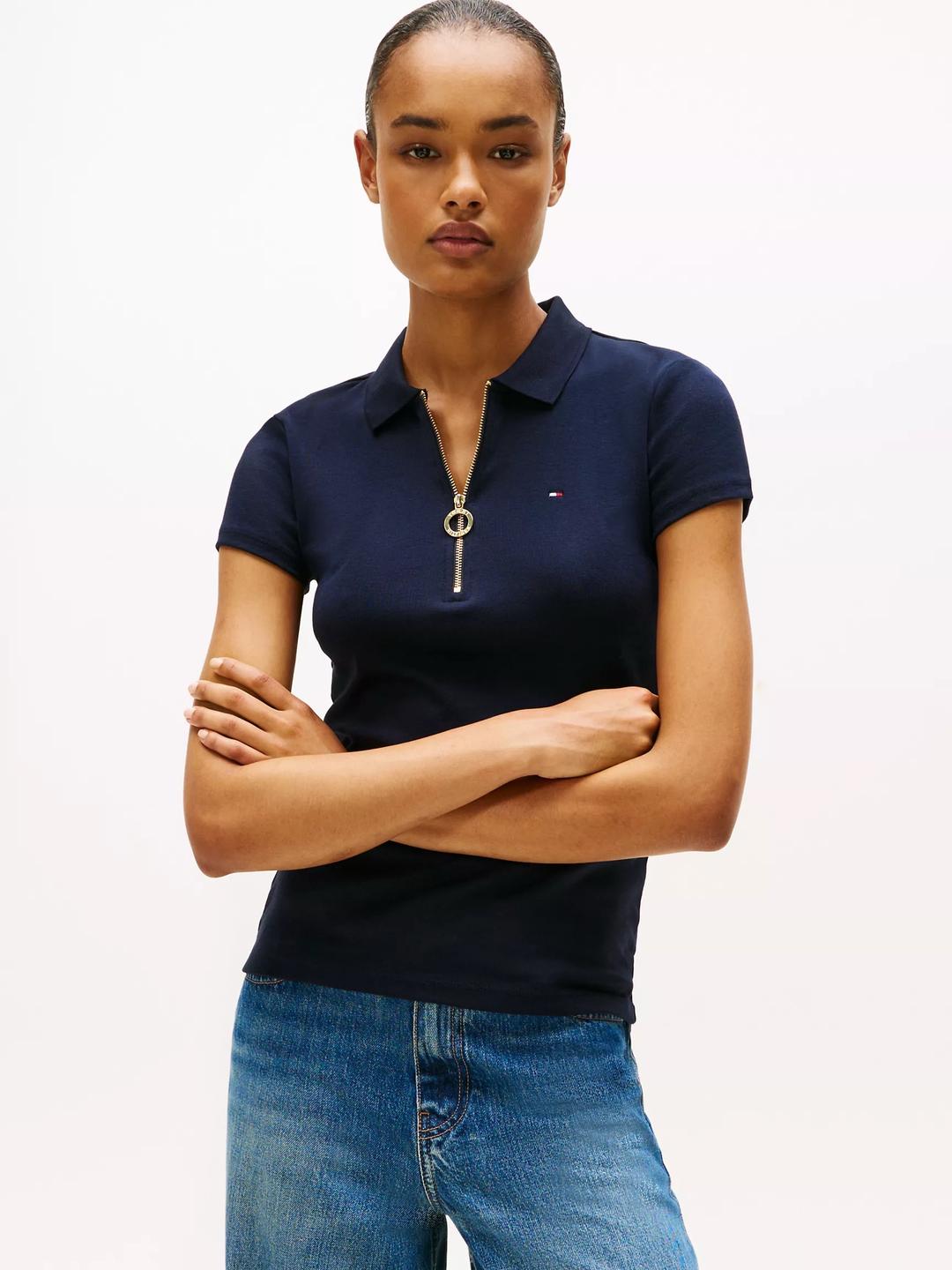 Tommy Hilfiger Tommy Hilfiger поло на замке — фото 2