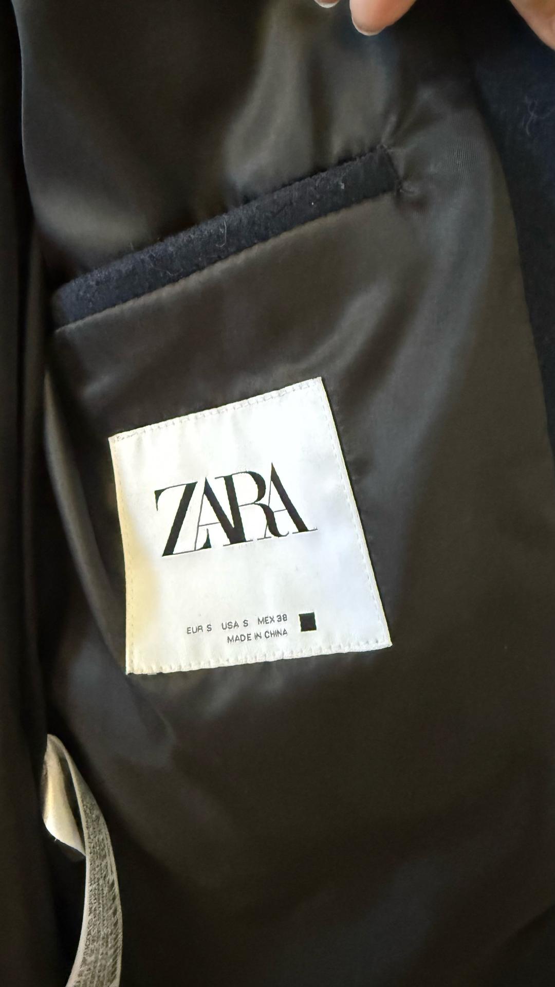 Zara Мужское пальто — фото 2