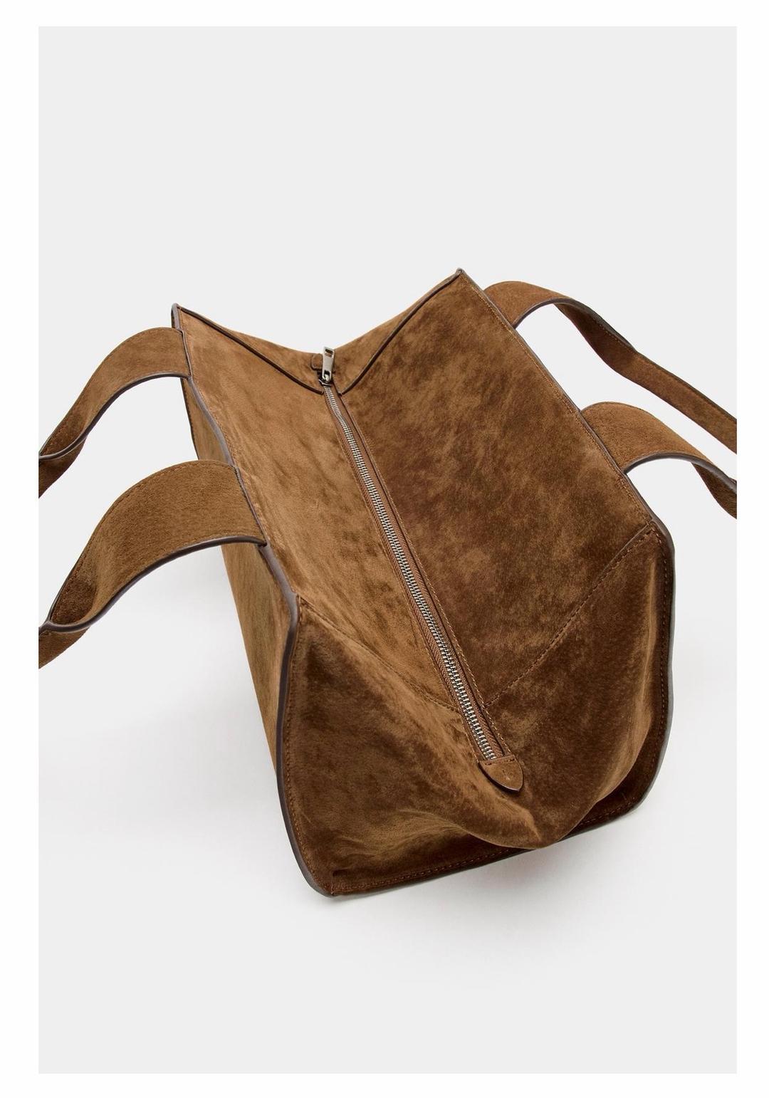 Zara Сумка ZARA из замши — фото 2