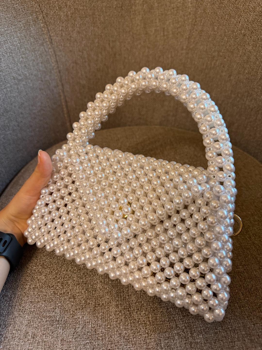 Handmade (ручная работа) Сумка из жемчуга — фото 2
